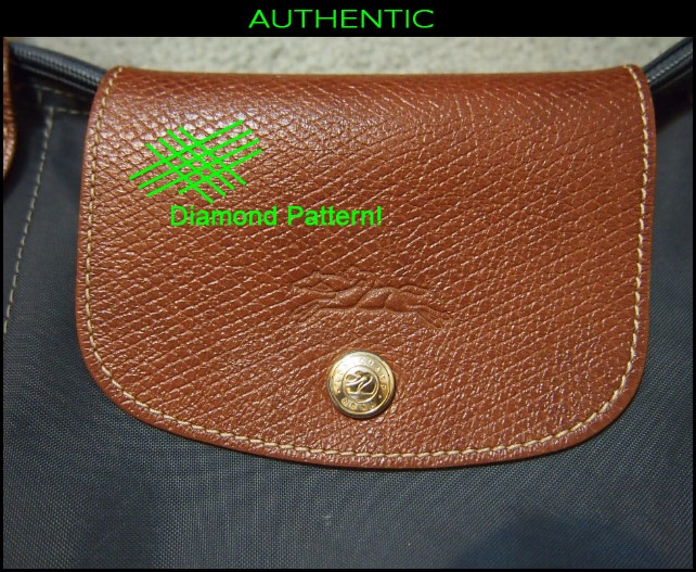 how to tell authentic longchamp